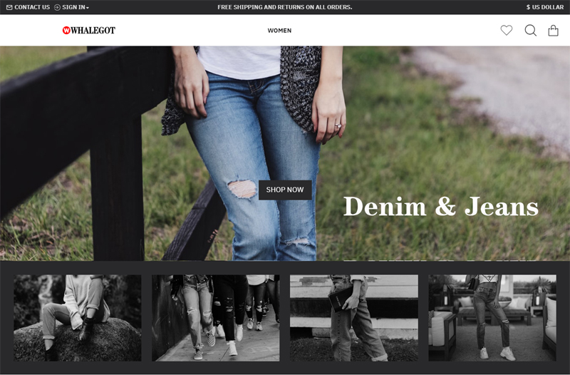 whalegot website main page