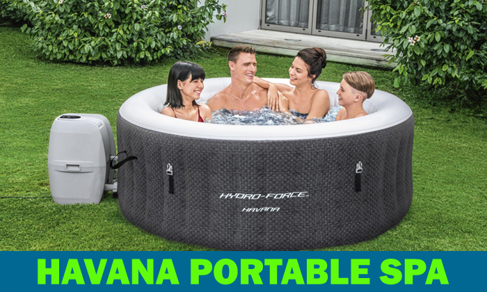 hydro force havana portable spa