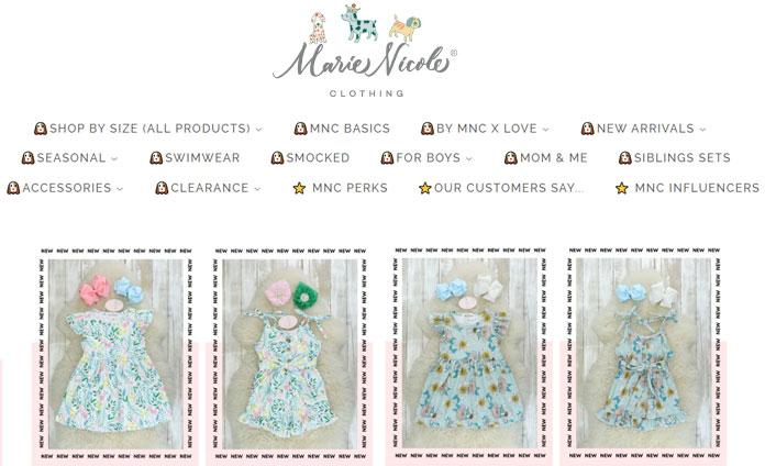 Marie Nicole Clothing reviews