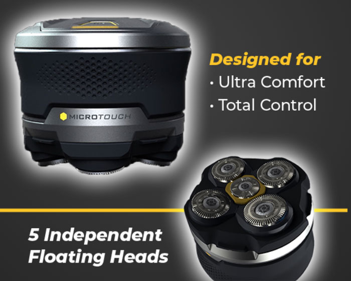 About MicroTouch Titanium Head Shaver