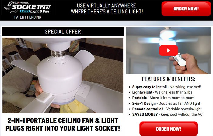 buy socket fan reviews
