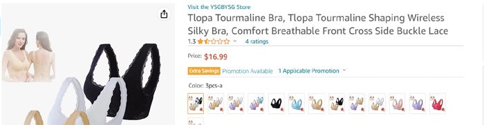 tlopa tourmaline bra reviews