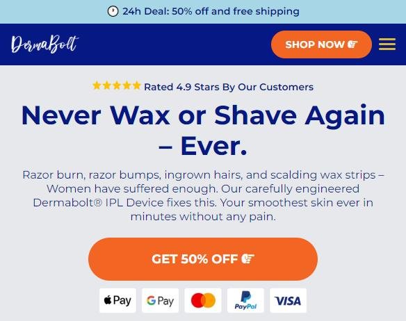 dermabolt ipl reviews