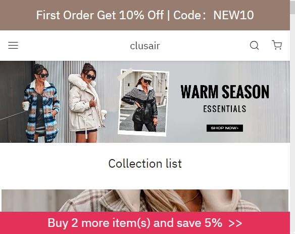 Clusair Clothing Reviews
