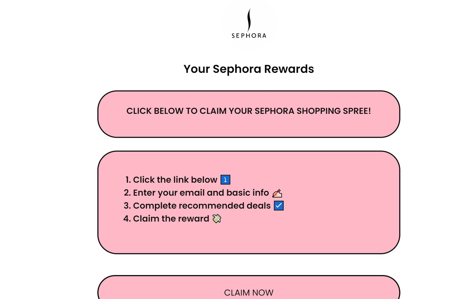 Yoursephorarewards.com Legit Or Scam?
