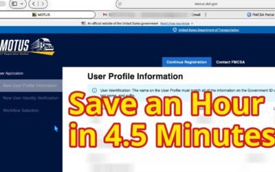 fmcsa motus registration system launch